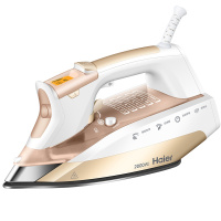 海尔(Haier)电熨斗HY-Y2030 蒸汽熨斗 支持防干烧 5档以上 过热保护 陶瓷顺滑底板 家用手持挂烫机 电熨斗