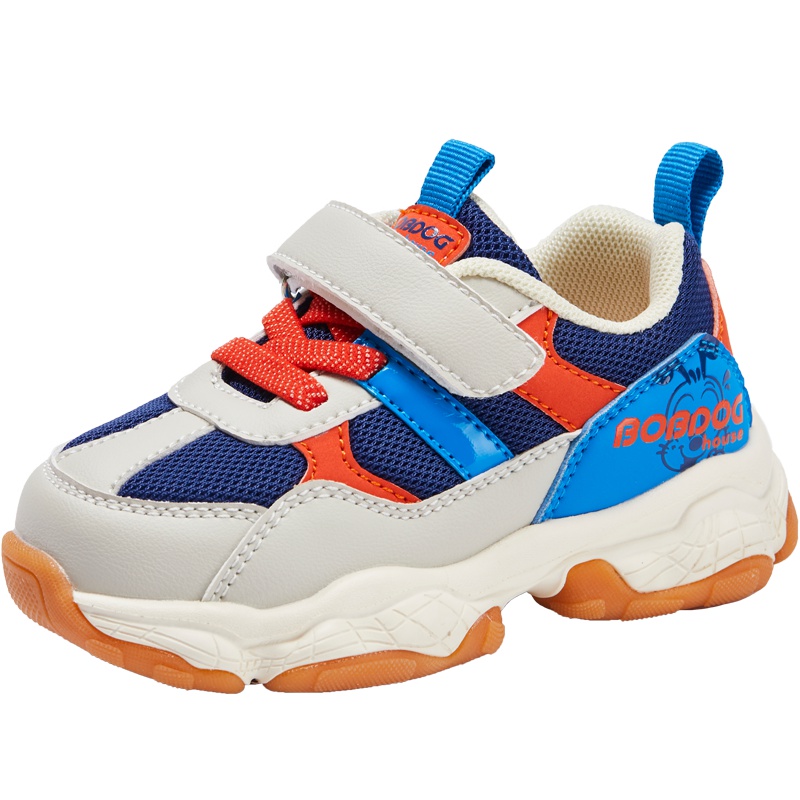 巴布豆house2019年秋季新款男女童休闲鞋轻便柔软潮流宝宝鞋