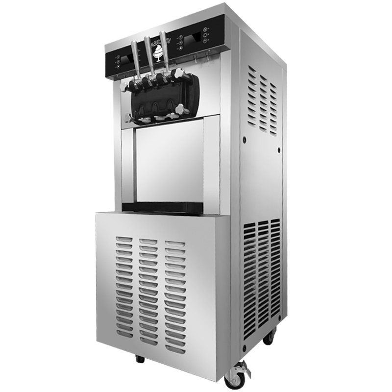 东贝商用冰淇淋机双系统CKX400PRO-A19全自动立式奶浆酸奶冰淇淋粉保鲜软冰激凌机 大产量大容量奶茶店小吃店款