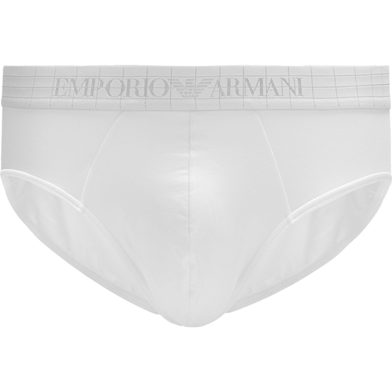 EMPORIO ARMANI 阿玛尼 男款莫代尔纤维三角内裤 110814 9A511
