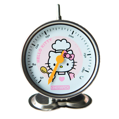 学厨 HELLO KITTY(凯蒂猫) 正版授权 烘焙工具 厨房工具 悬挂式 厨房烤箱温度计 耐高温 KT7055