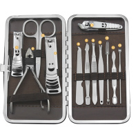 Free BIZ 指甲刀套装_阳江12件套指甲刀套装修甲美甲工具套装 指甲剪指甲钳十二件套装