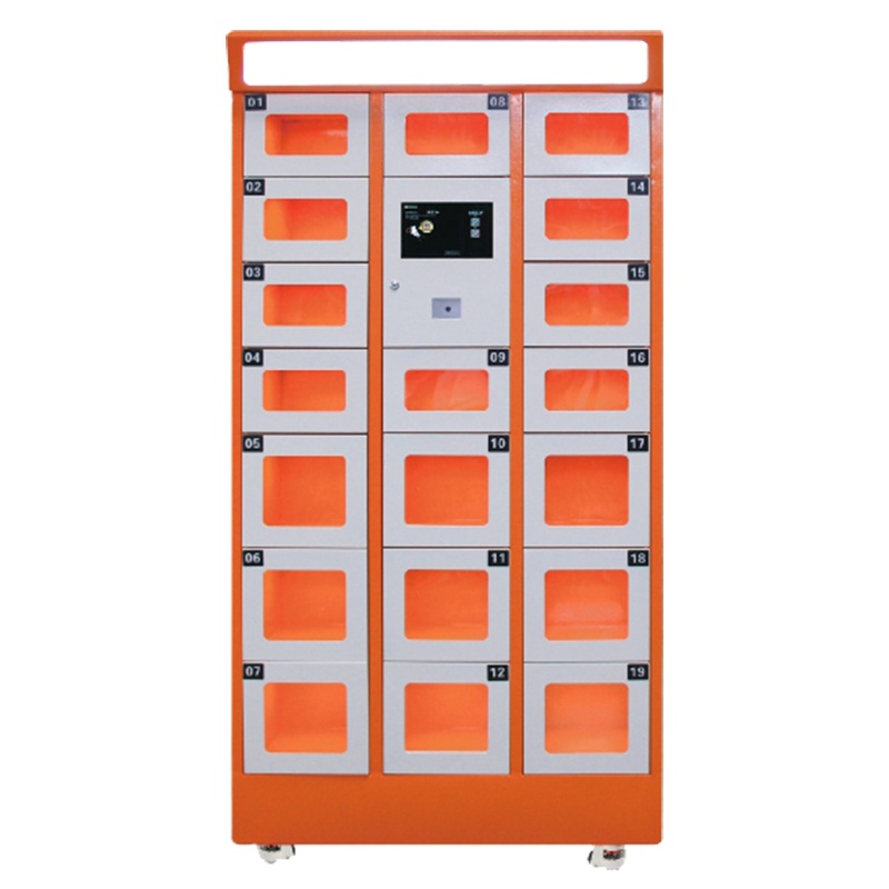 永格智能取餐柜外卖自提柜学校饭堂保温柜自助扫码无接触式取餐