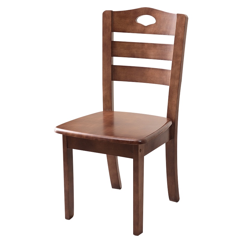 梦商 办公椅 橡木 实木餐椅 椅子 靠背椅 木椅 书桌椅 90*43CM 1把