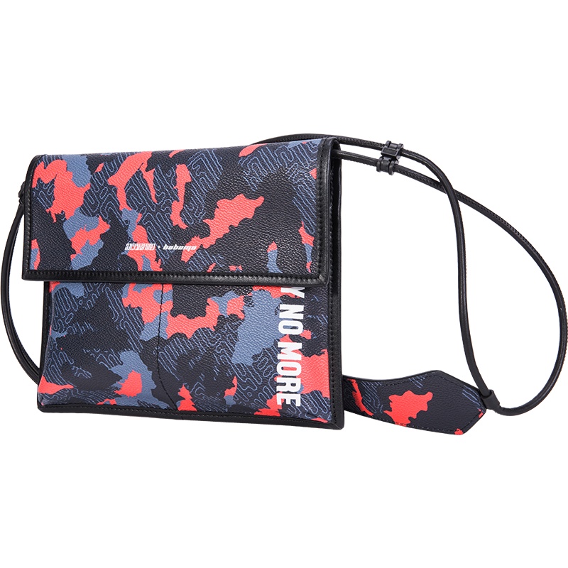 babama吴克群debrand斜挎包手机潮牌挎包男潮ins包胸包女邮差包 619128043001-304