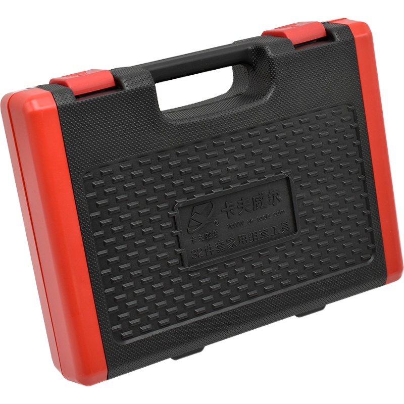 32件套家用工具箱 工具套装 五金螺丝刀扳手锤子 H2686A