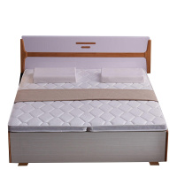 巨高家具白色简约现代环保椰棕床垫1.2*2.0米