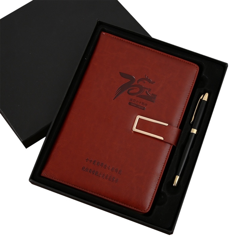 SCP 磁扣商务笔记本礼盒装 SCP-10501 商务礼品笔记本套装(水性笔+笔记本) [套]