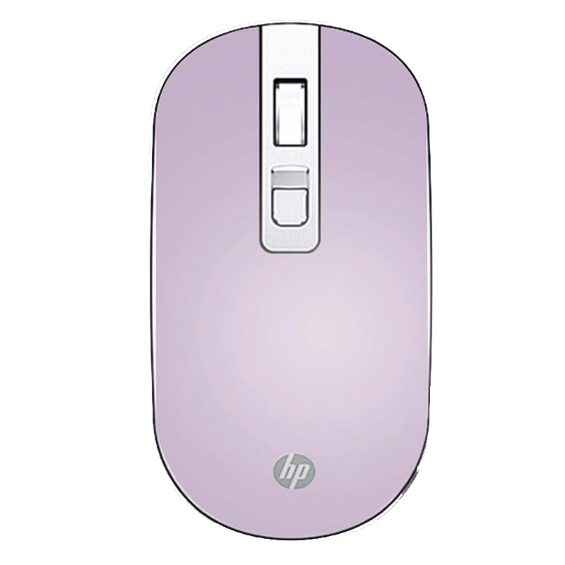 惠普(HP)无线鼠标s4000粉红色微声轻薄便携笔记本电脑办公鼠标笔记本电脑通用