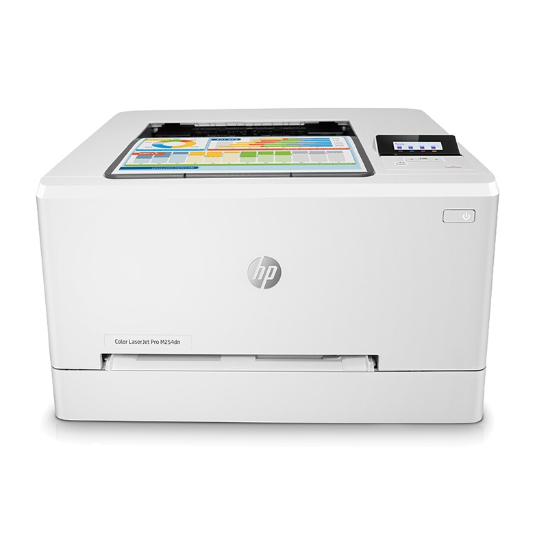 惠普(HP)Colour LaserJet Pro M254dn彩色激光打印机(液晶显示屏 双面打印)