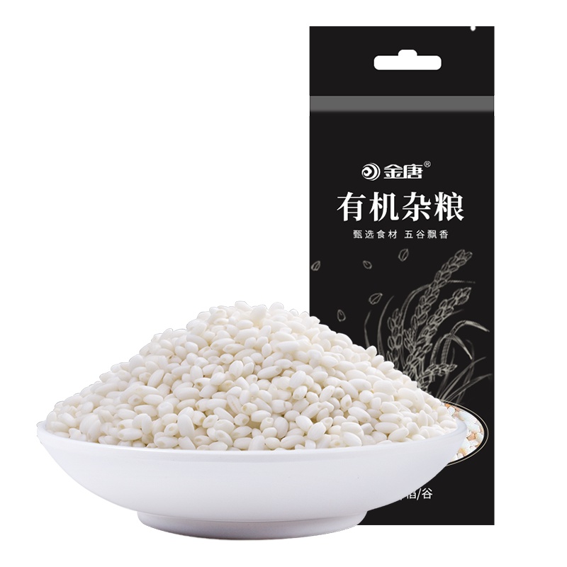 金唐(KTANG)有机糯米500g 东北杂粮 粗粮 粥米搭档