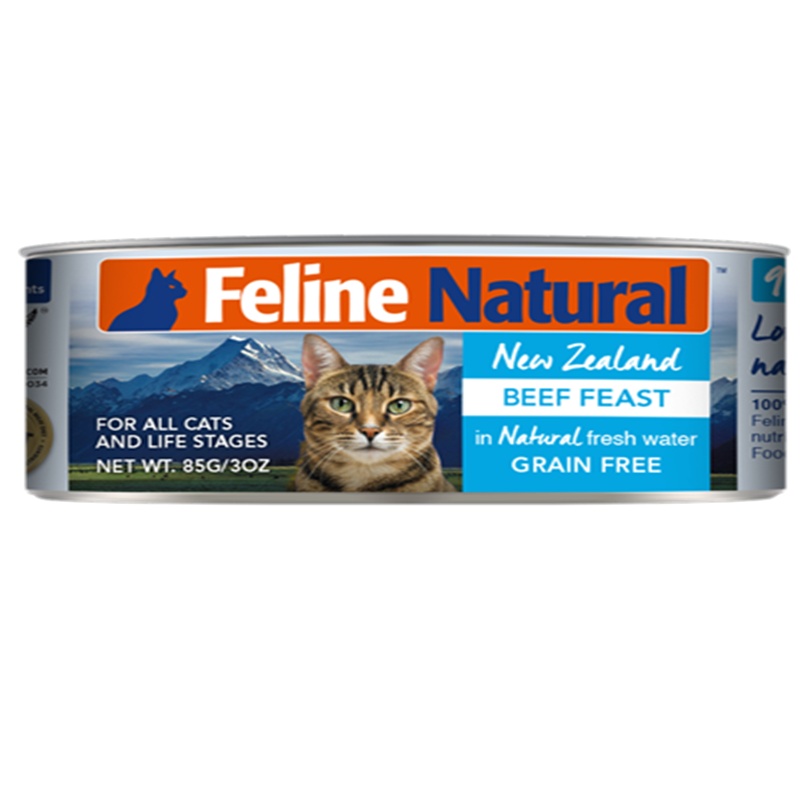 K9猫天然无谷猫罐-牛肉85g