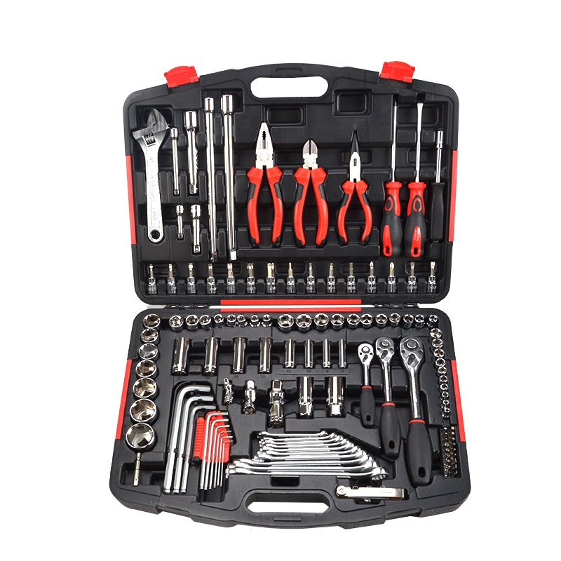 力易得(ENDURA) 120件套汽修综合工具组套 维修组套 手动工具组套五金工具箱 货号E1226