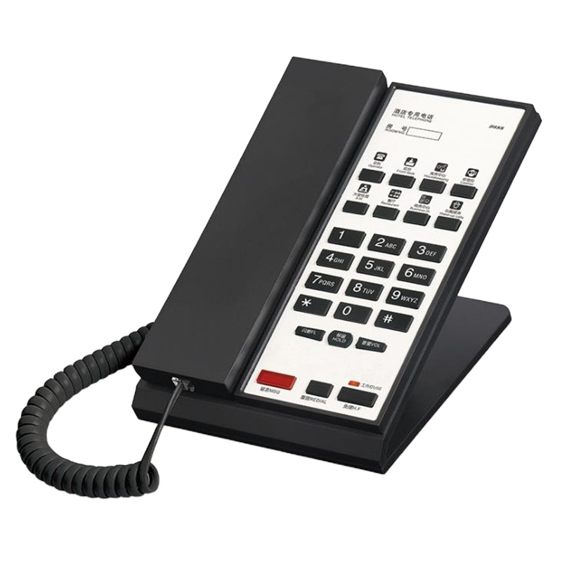 高档酒店电话机客房座机酒店一键拨号B688