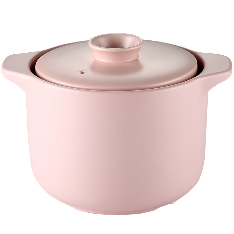 礼促双盖微压焖煮陶瓷煲小
