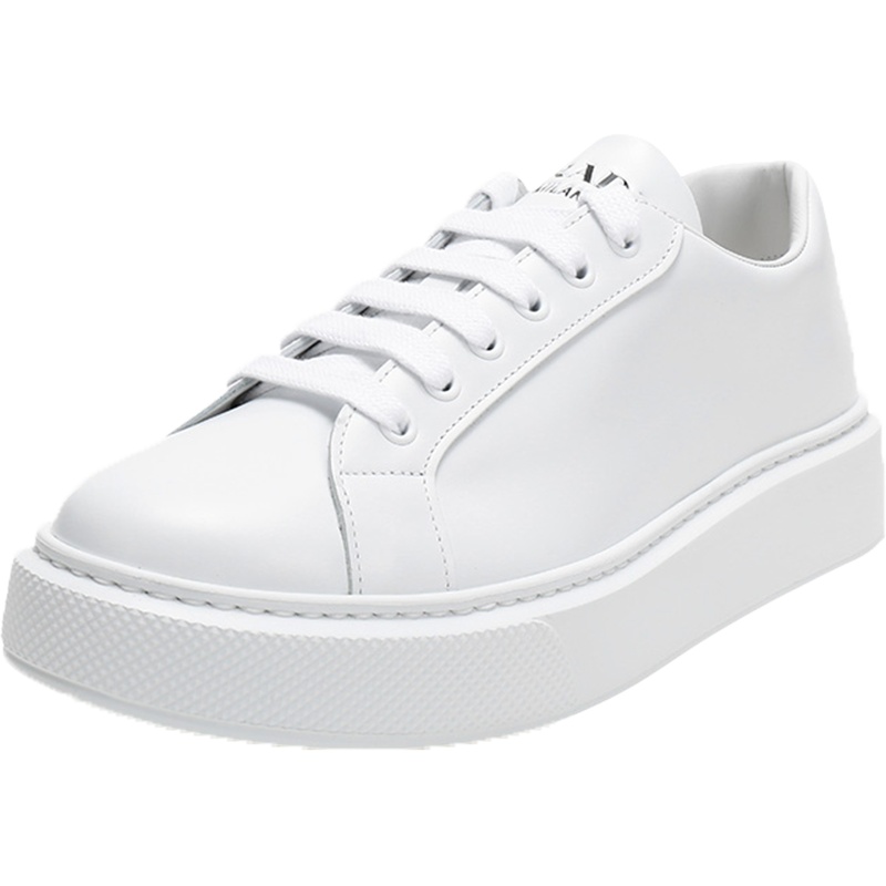 PRADA 普拉达 男士皮革系带运动休闲鞋厚底鞋板鞋 4E3489 B4L