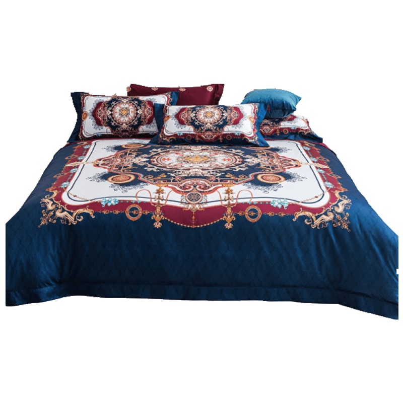 维科家纺100支长绒棉四件套1.8米床单四件套床上用品