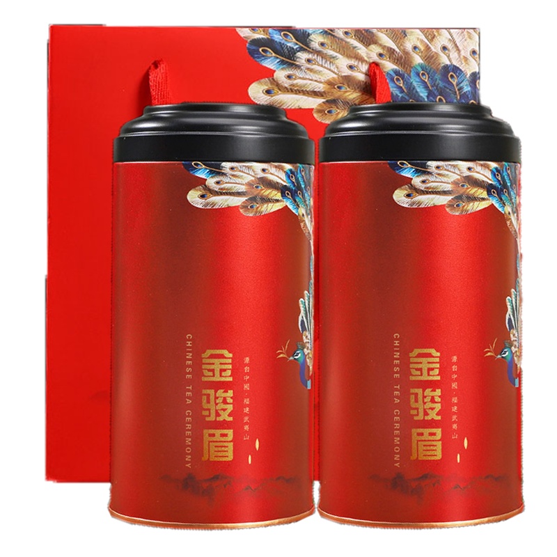 [源御露]新茶金骏眉 小种红茶散装茶叶 礼盒装蜜香金骏眉茶礼茶罐装500g