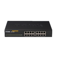 友讯(D-Link)DES-1016A 16口百兆非网管交换机桌面式(带机架配件)