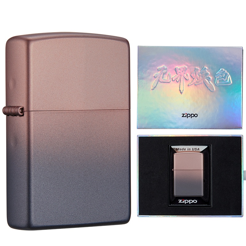 zippo芝宝官方旗舰店打火机之宝打火机无界焕色刚毅黑金ZCBEC-106