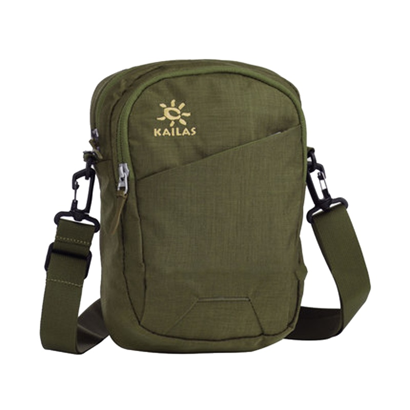 凯乐石男士单肩包女斜挎包帆布防水耐磨挎包超轻便携户外运动包