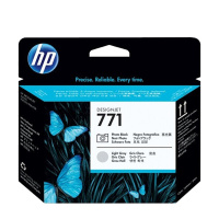 惠普(hp)HP771打印头 适用机器 Z6200Z6800 墨盒(PK+LG)照片黑/浅灰色CE020A