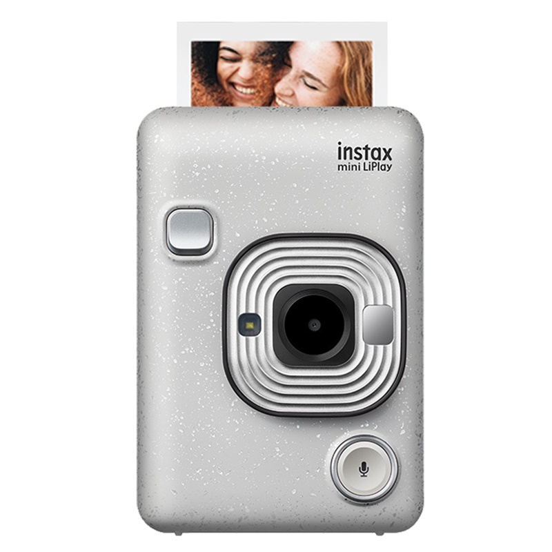 [数模来袭]富士(FUJIFILM)instax mini LiPlay石英白 立拍立得胶片相机 套餐四(含60张相纸)