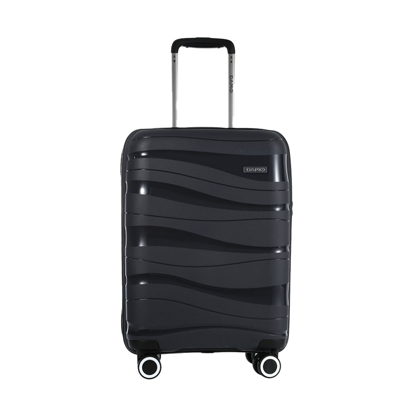 20英寸拉杆箱 DM-2066-1 静音万向轮海关锁多隔层拉杆箱行李箱 时尚黑（单位：只）