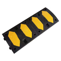 启功橡胶减速带1000*380*50 QG-JSD208一米