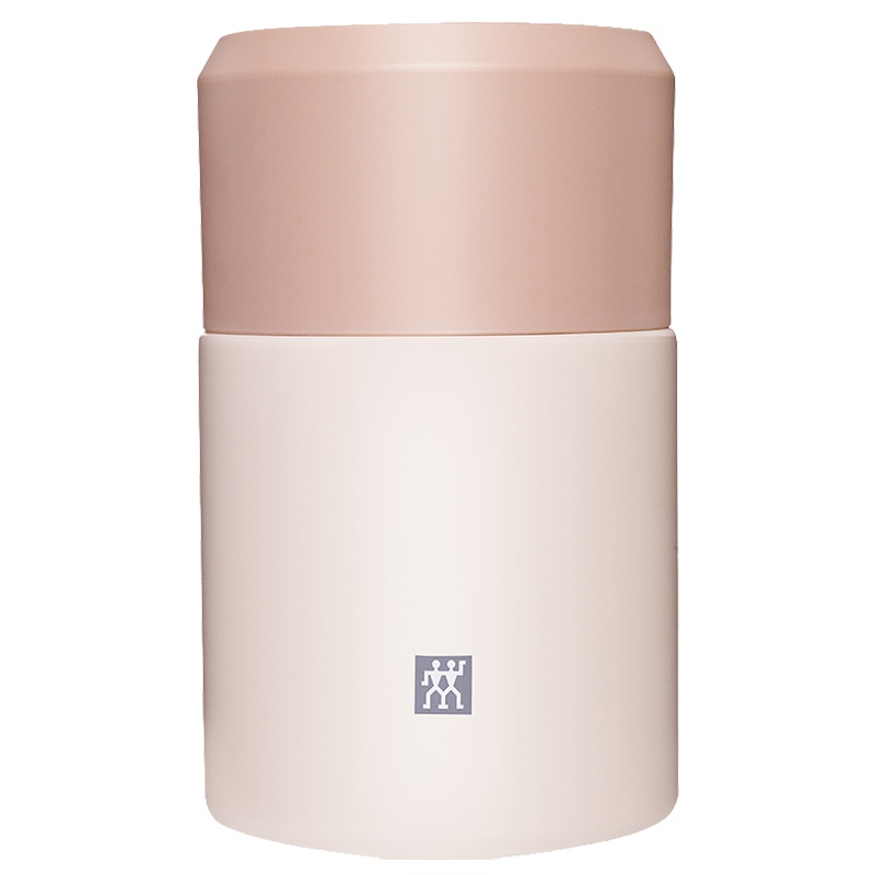 德国双立人虾粉色焖烧罐肖战同款焖烧杯不锈钢食物罐保温饭盒粥桶