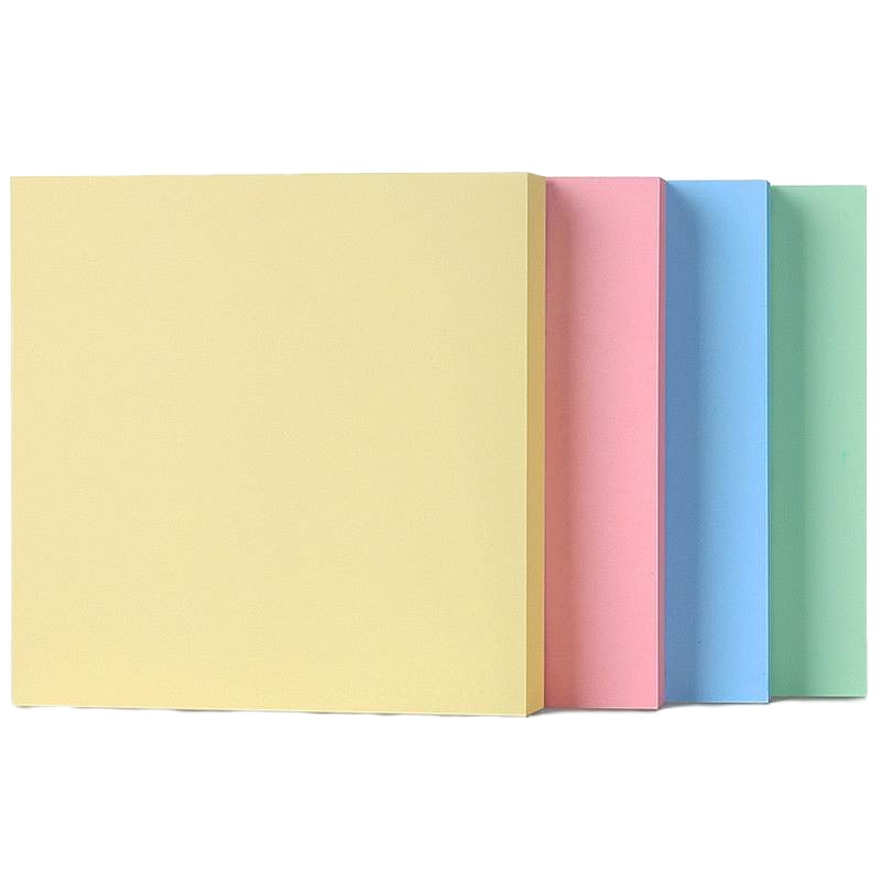 得力(deli)7151 400页4色简约便签纸便利贴 76*76mm便签本N次贴记事贴 4色/袋 单袋装