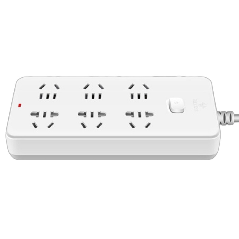 公牛(BULL)GN-109K 10米 插座/插线板/插排/排插/接线板/拖线板6位总控