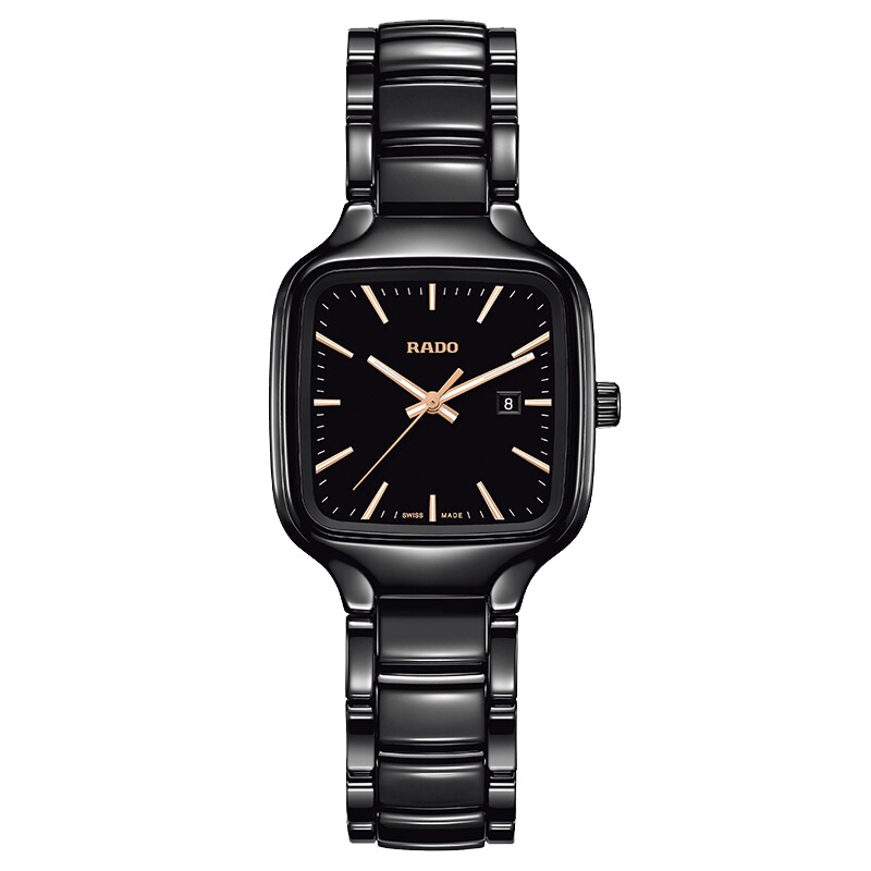 雷达(RADO)瑞士手表真系列时尚休闲简约商务石英女士手表R27080162