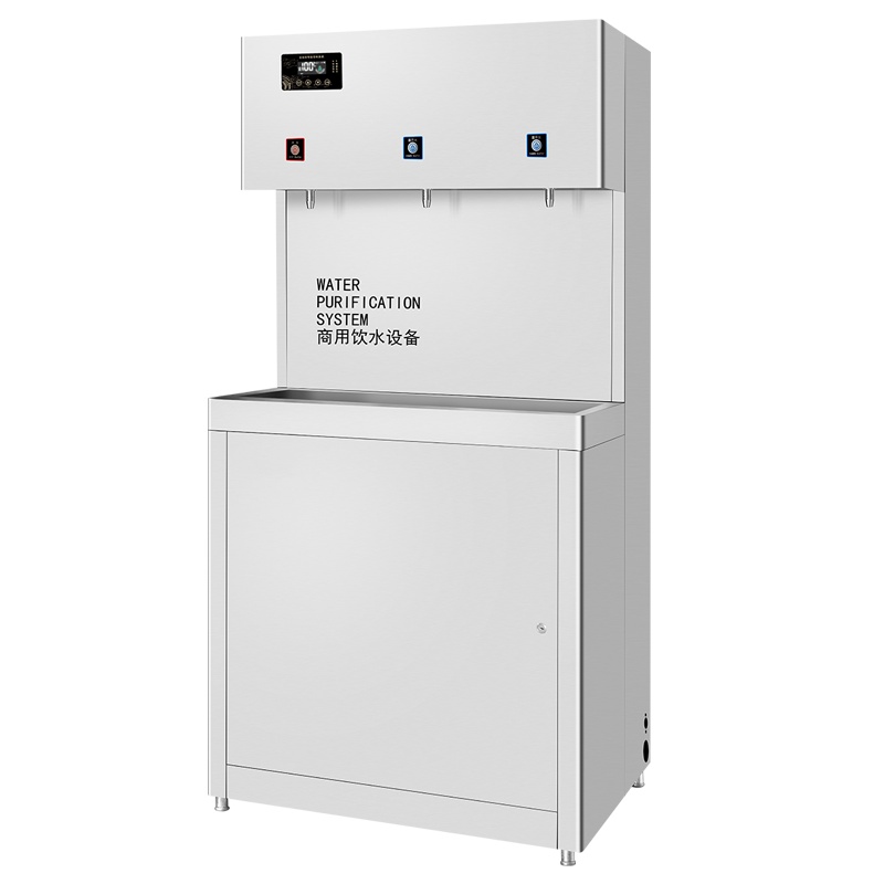 优沃德开水器商用直饮机 全自动节能电热开水机工厂办公过滤饮水机学校幼儿园温热两用大型开水机 一开二温 三级过滤(加高款)