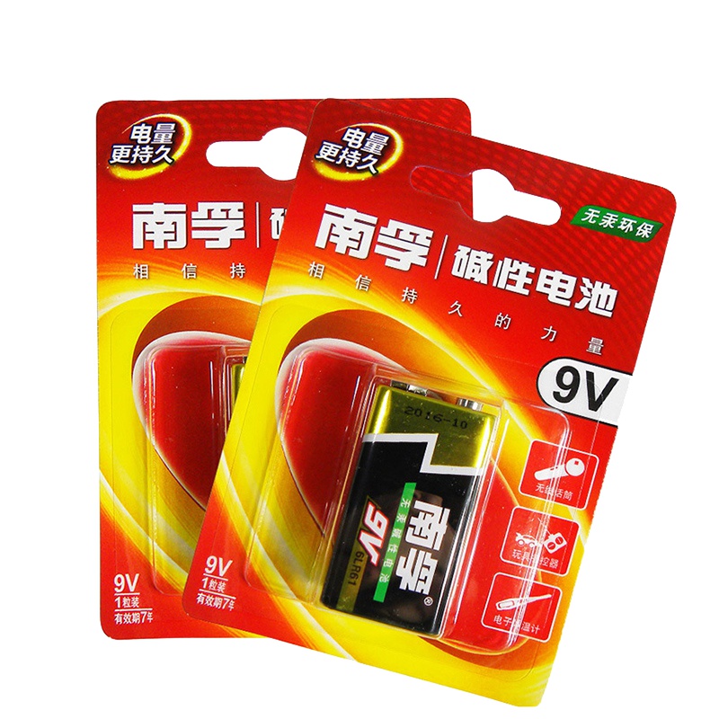 南孚 9V碱性电池 1粒装
