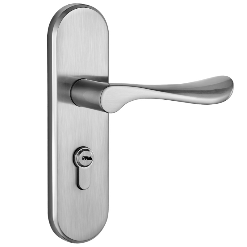 固特GUTE 现代欧式室内房门锁卫生间执手锁实木门锁具(适合38-45mm) 3516