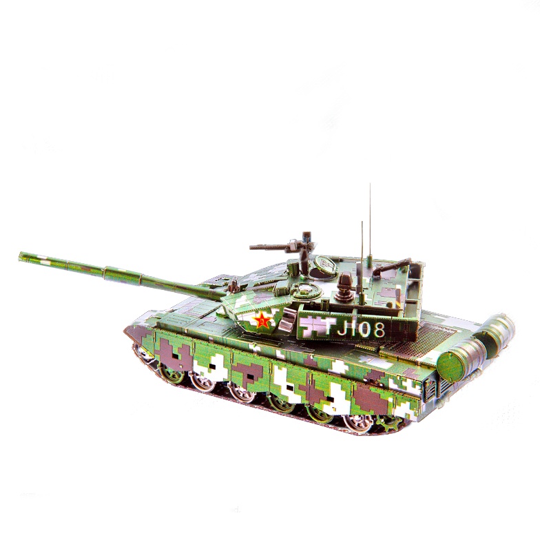 拼酷 99A主战坦克 3D立体拼图-绿(线上)
