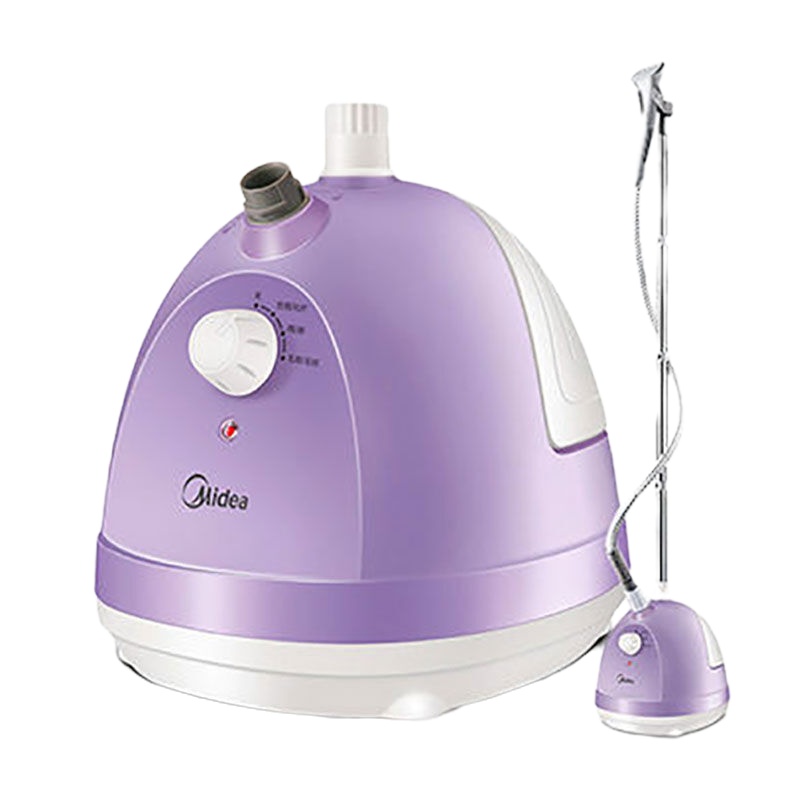 美的（Midea）挂烫机大功率家用烫衣服蒸汽手持挂立迷你电熨斗熨烫机 YG-JA1 紫色