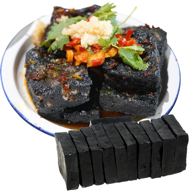 博多客 特色小吃正宗臭豆腐 生坯40片送酱料
