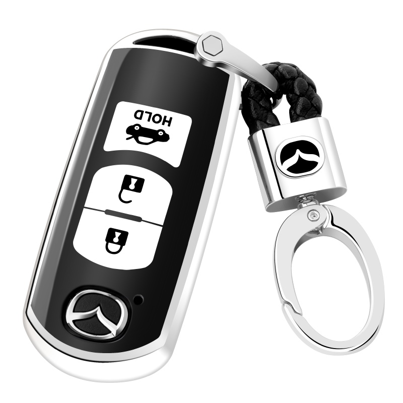 马自达钥匙扣钥匙套cx4/cx5/cx7/cx9/cx3/阿特兹钥匙包昂克赛拉8睿翼钥匙保护壳传枫