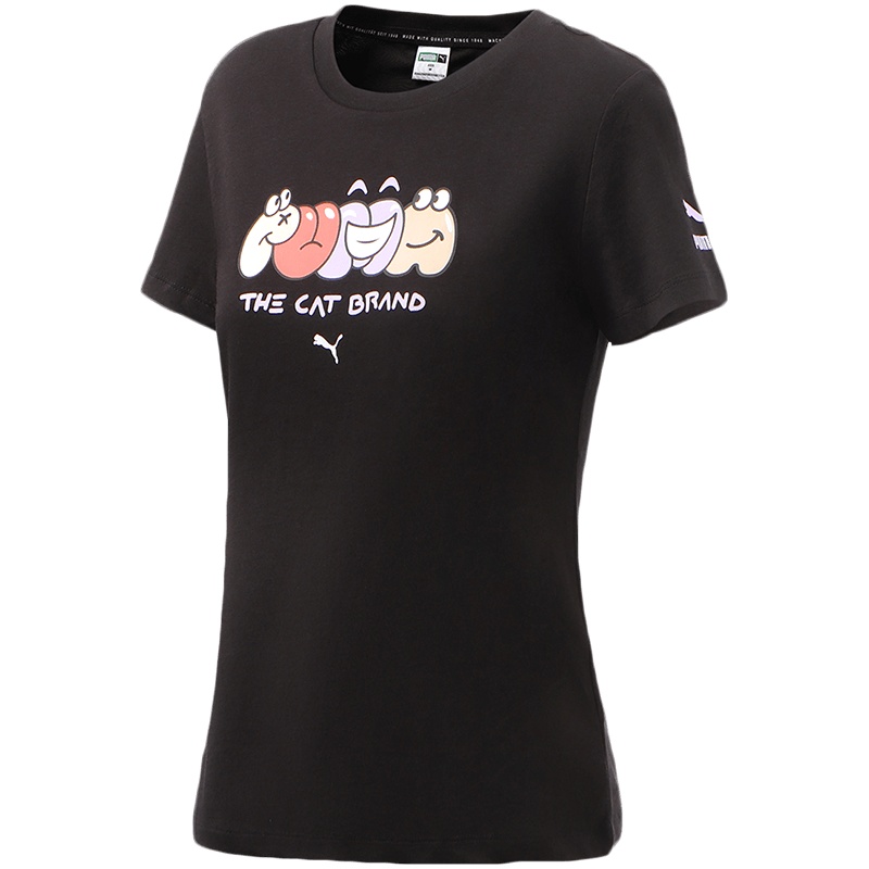 PUMA彪马旗舰女装运动服休闲短袖T恤532633