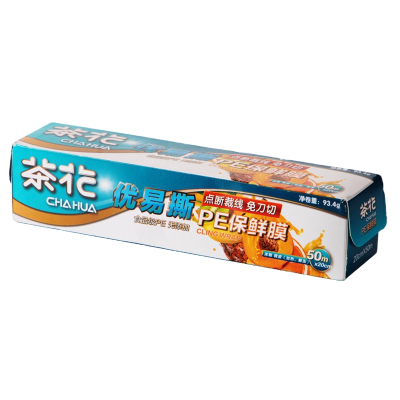 茶花 305004 优易撕*保鲜膜-S50 20cm*50m 单卷装