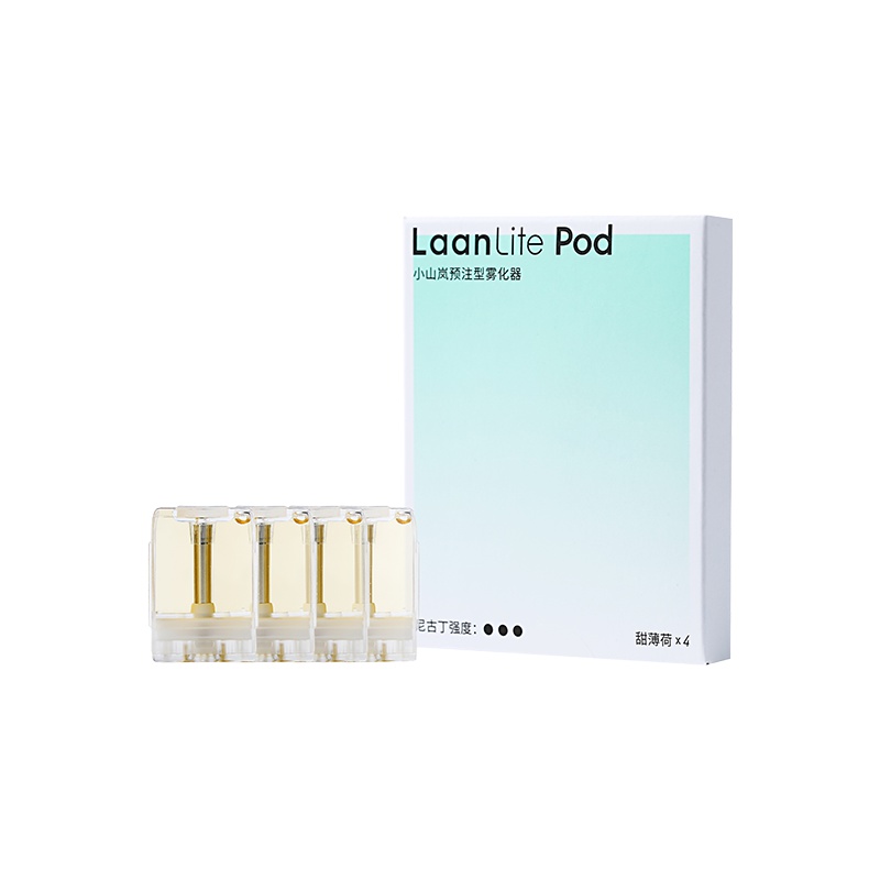 山岚(Laan)小山岚电子烟雾化器套装雾化芯防漏油 超感薄荷口味