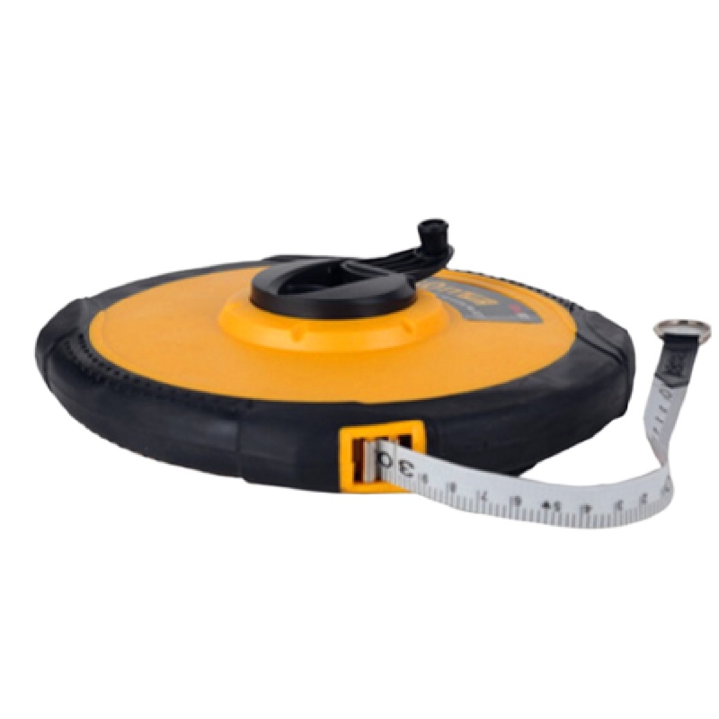 deli 8217 皮卷尺 把 黄