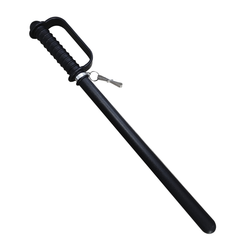 八鹰防爆棍保安器材橡胶棒巡逻棍校园保安棍橡胶款