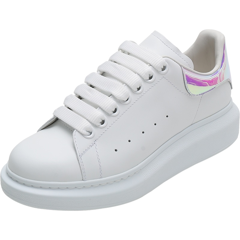 ALEXANDER MCQUEEN 亚历山大·麦昆 女士 牛皮系带休闲运动鞋板鞋小白鞋 561726 WHVI5