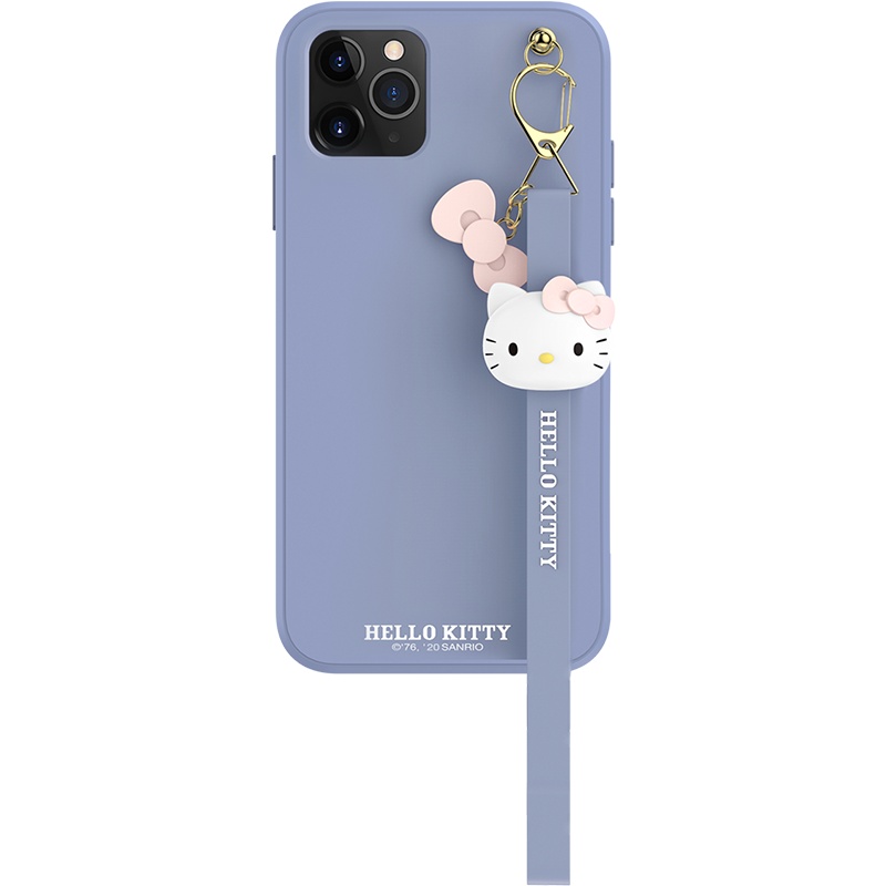 优加HelloKitty苹果12手机壳液态硅胶12Pro6.1超薄手机套12mini卡通可爱网红全包iphone12pr