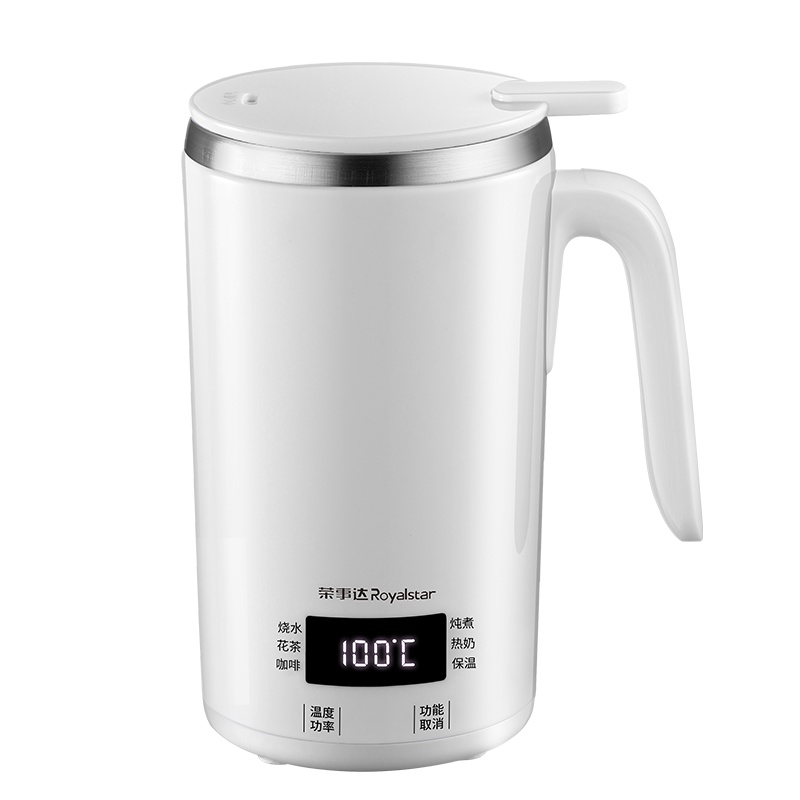 荣事达(Royalstar)养生杯YSC05K养生壶自动保温双层防烫可拆卸上盖0.5L电水壶国产温控器塑料外壳