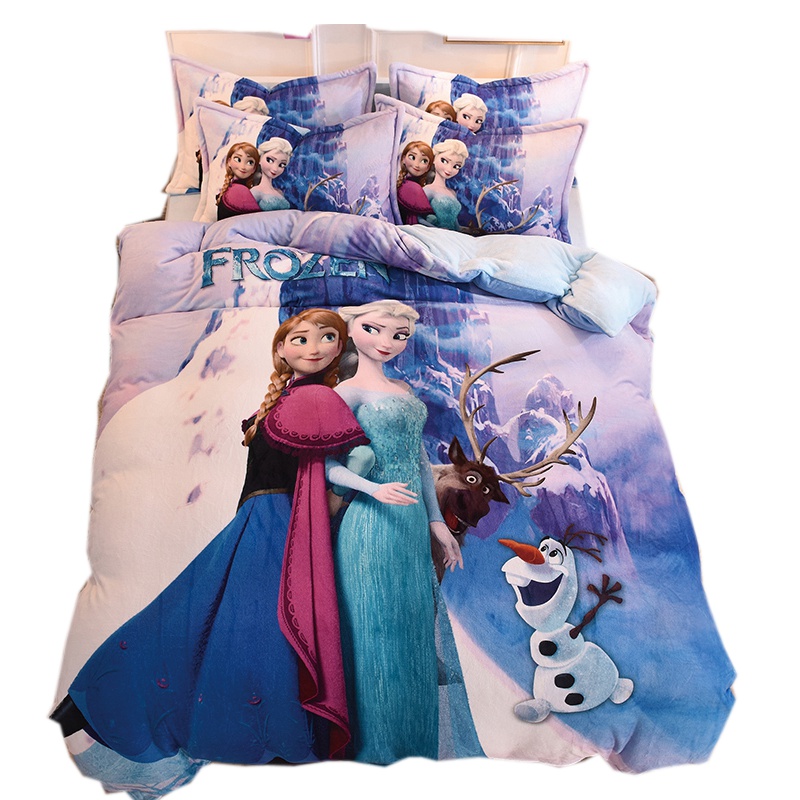 唛乐斯Mallas2019秋冬正版授权迪士尼水晶绒套件