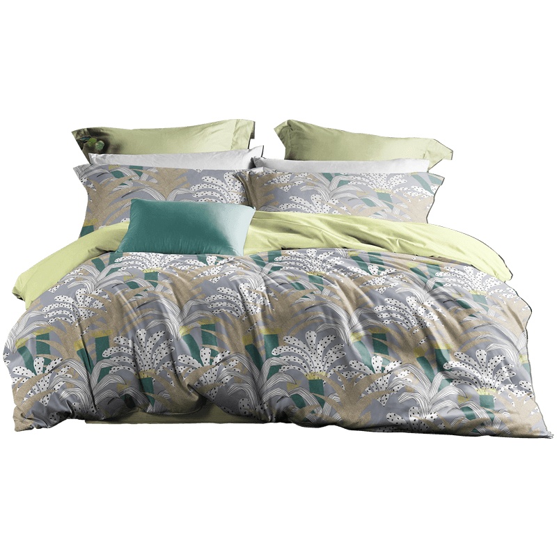 lovo乐蜗家纺法兰绒四件套件水晶绒珊瑚绒学生床单三件套被套